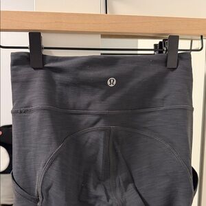 Lululemon Gray High-Waisted Leggings